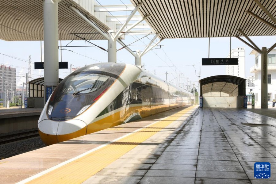 包銀高鐵包惠段全線拉通試驗(yàn)順利完成